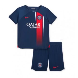 Fotbollsset Barn Paris Saint-Germain Hemmatröja Barn 2023-24 tröja med namn